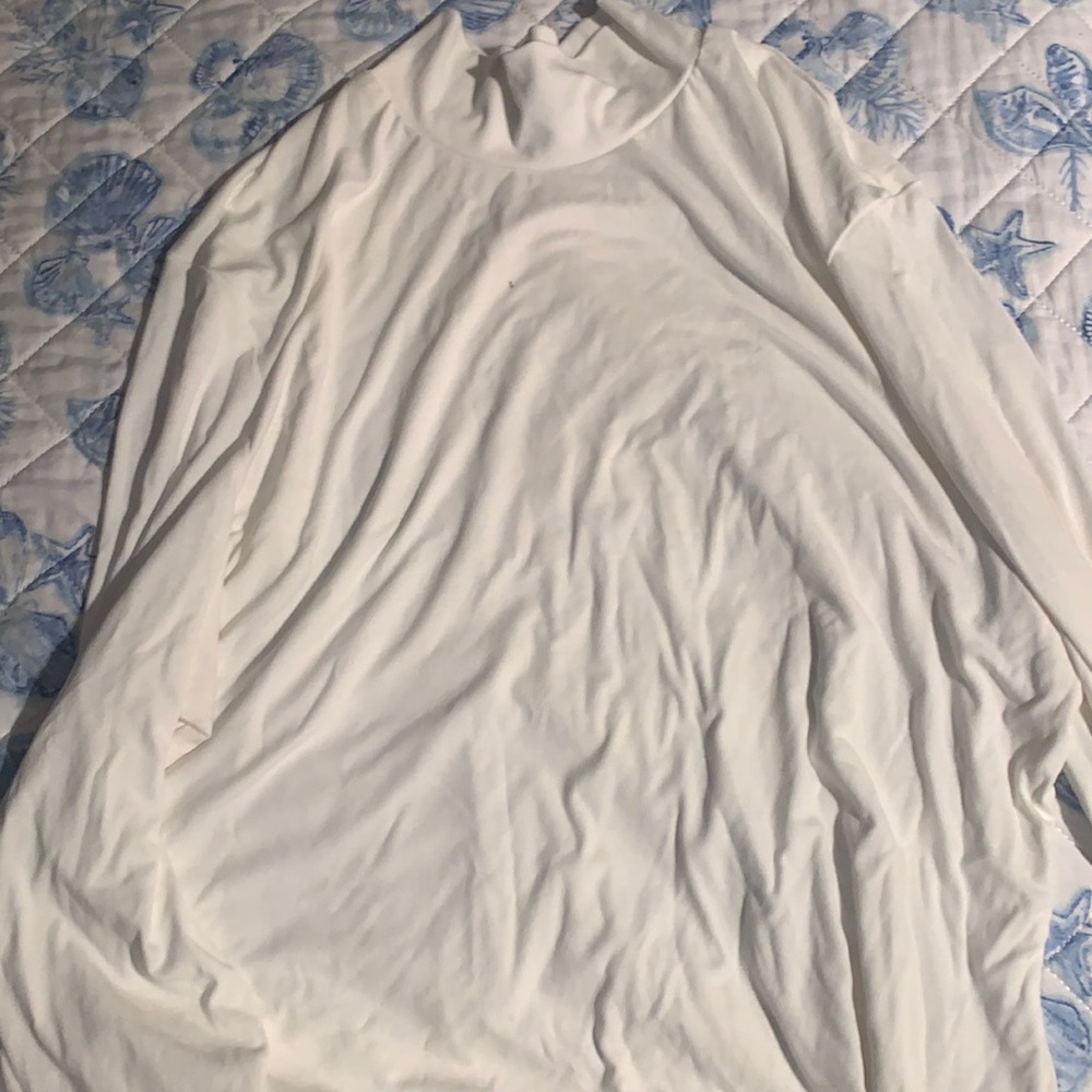 white turtle neck